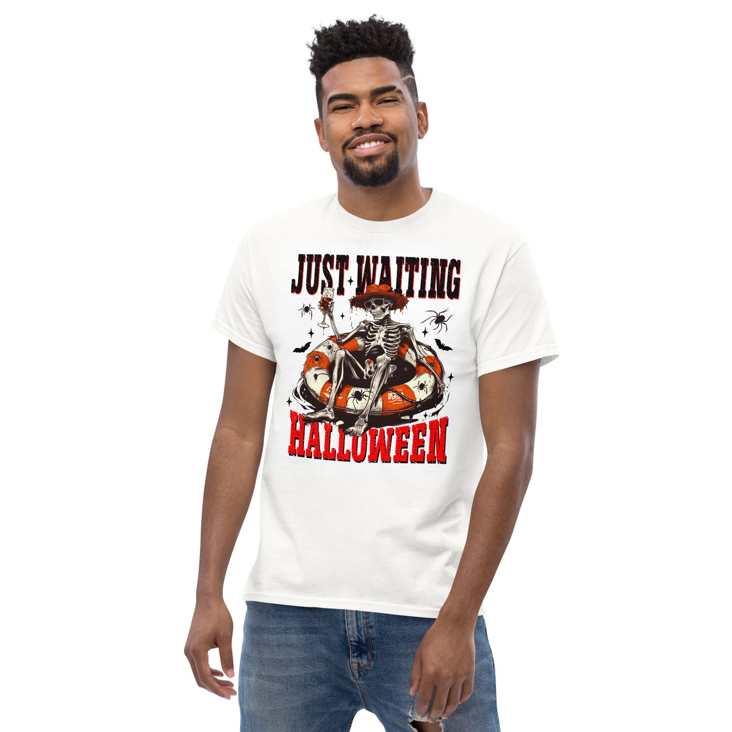 Just Waiting for Halloween 2 - Men's Unisex classic tee