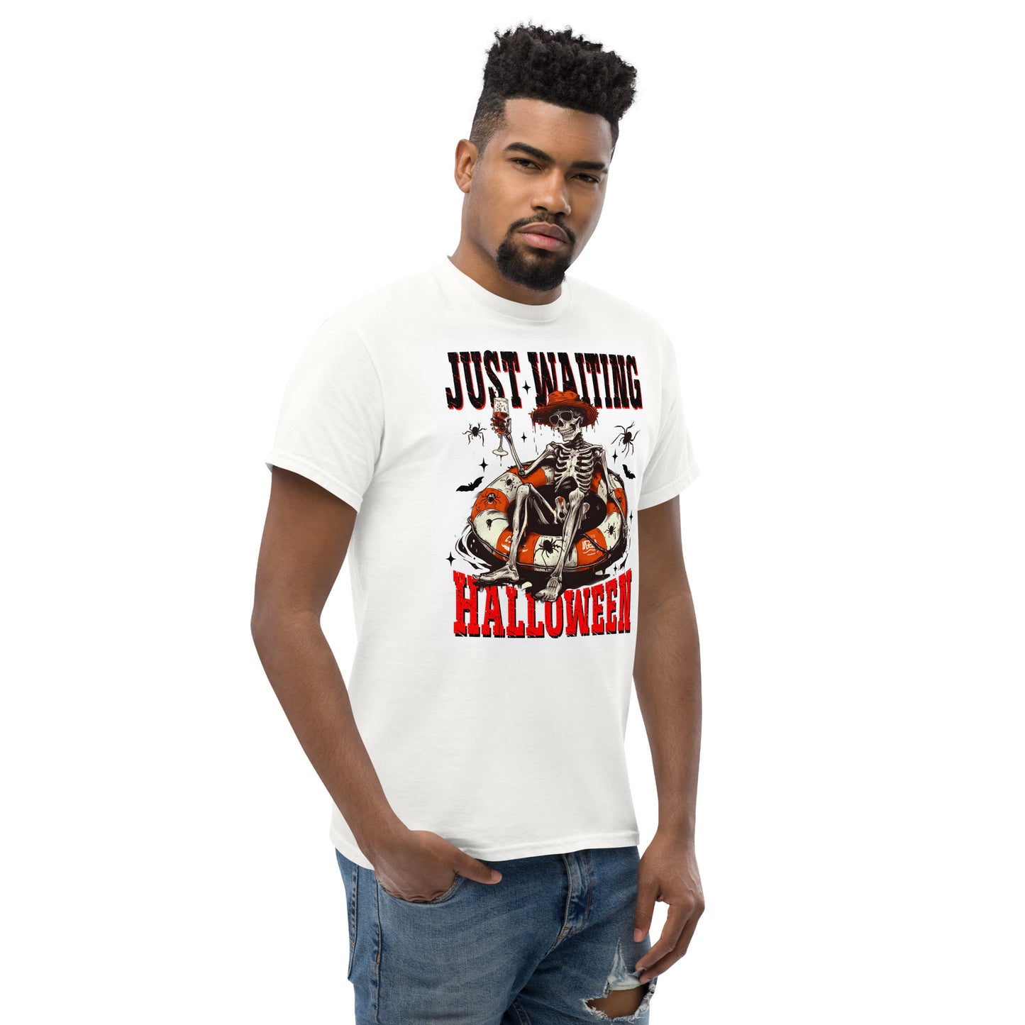 Just Waiting for Halloween 2 - Men's Unisex classic tee