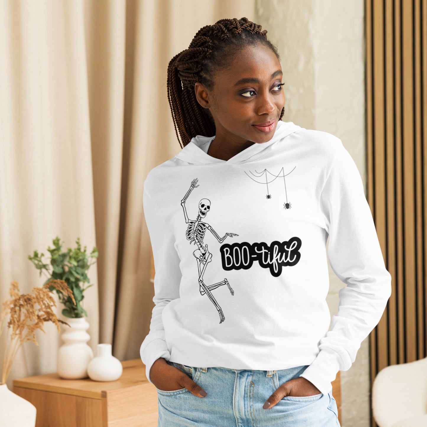 Bootiful - Women's Hooded Long Sleeve Tee