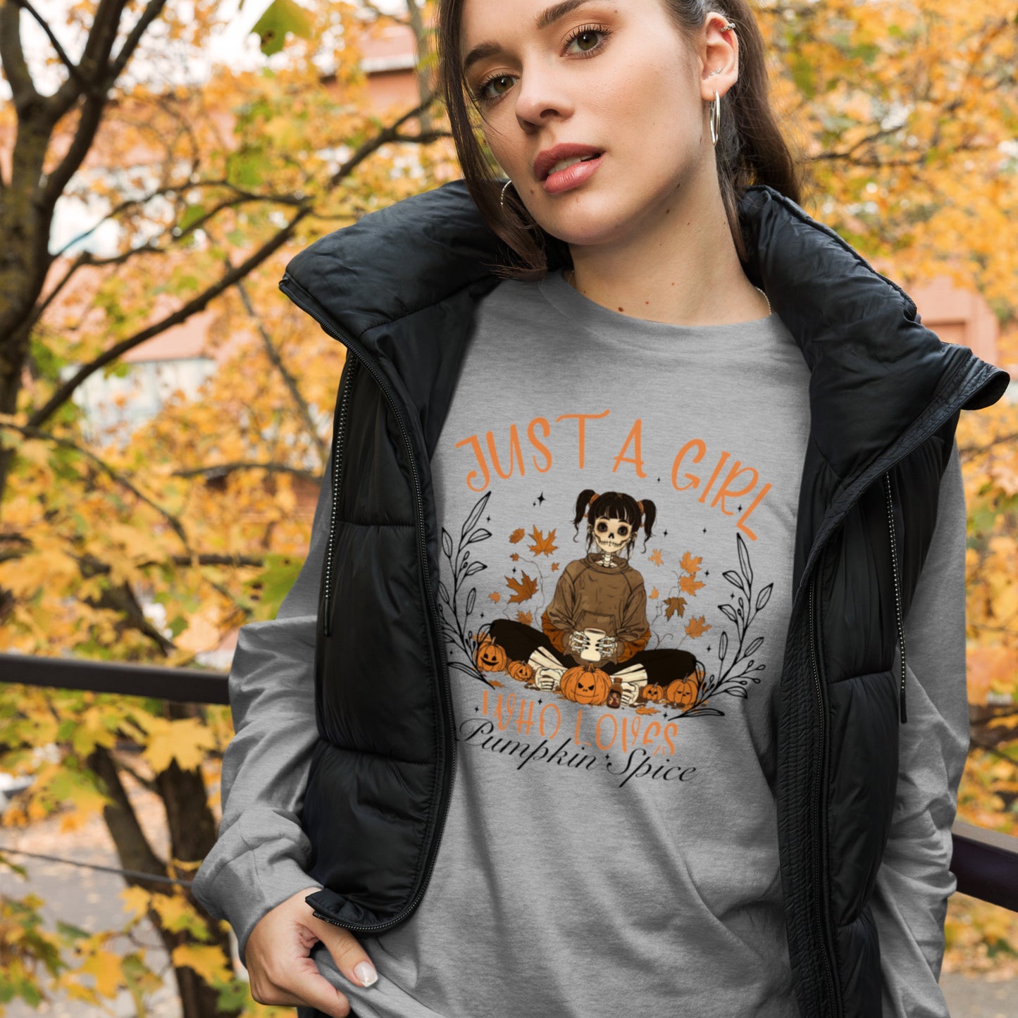 Just A Girl - Women's Unisex Long Sleeve Tee