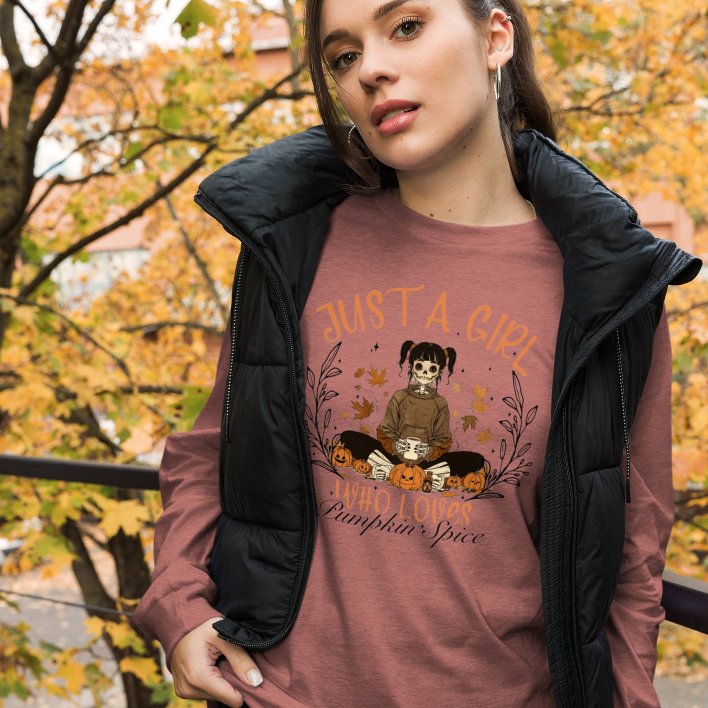 Just A Girl - Women's Unisex Long Sleeve Tee