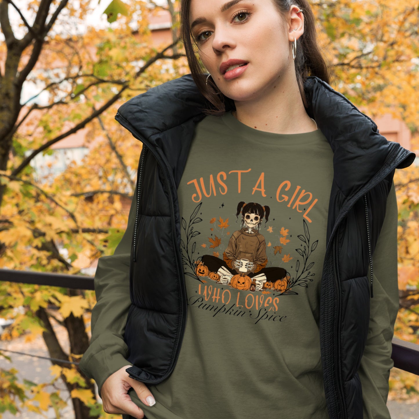 Just A Girl - Women's Unisex Long Sleeve Tee