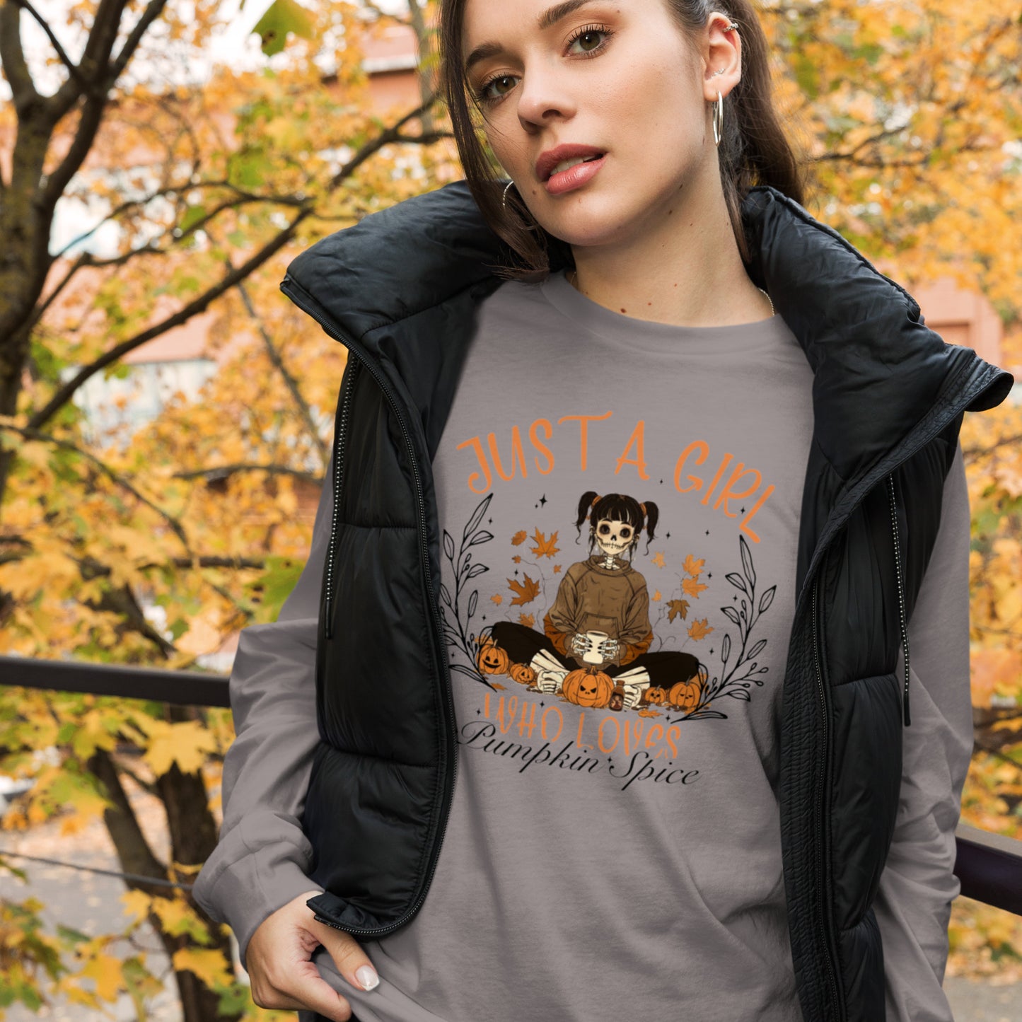 Just A Girl - Women's Unisex Long Sleeve Tee