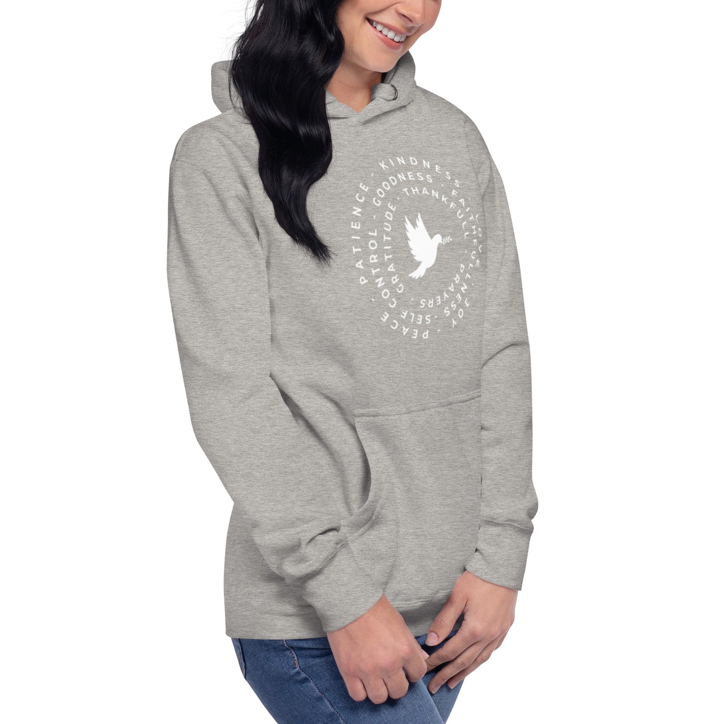 Peace . Love . Joy - Unisex Hoodie