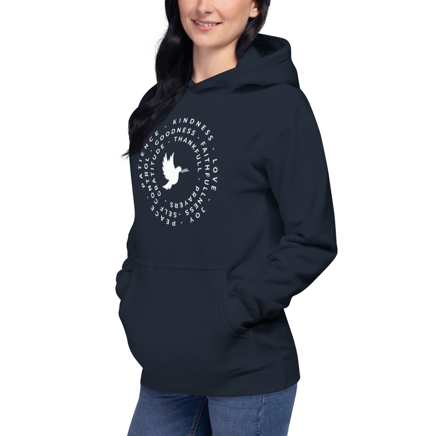 Peace . Love . Joy - Unisex Hoodie