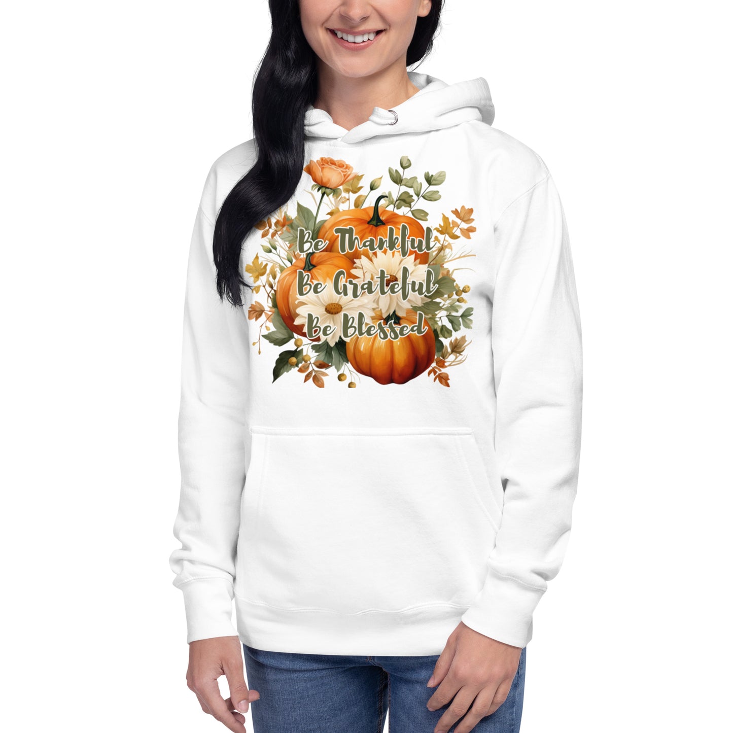 Thankful Grateful Blessed - Unisex Hoodie