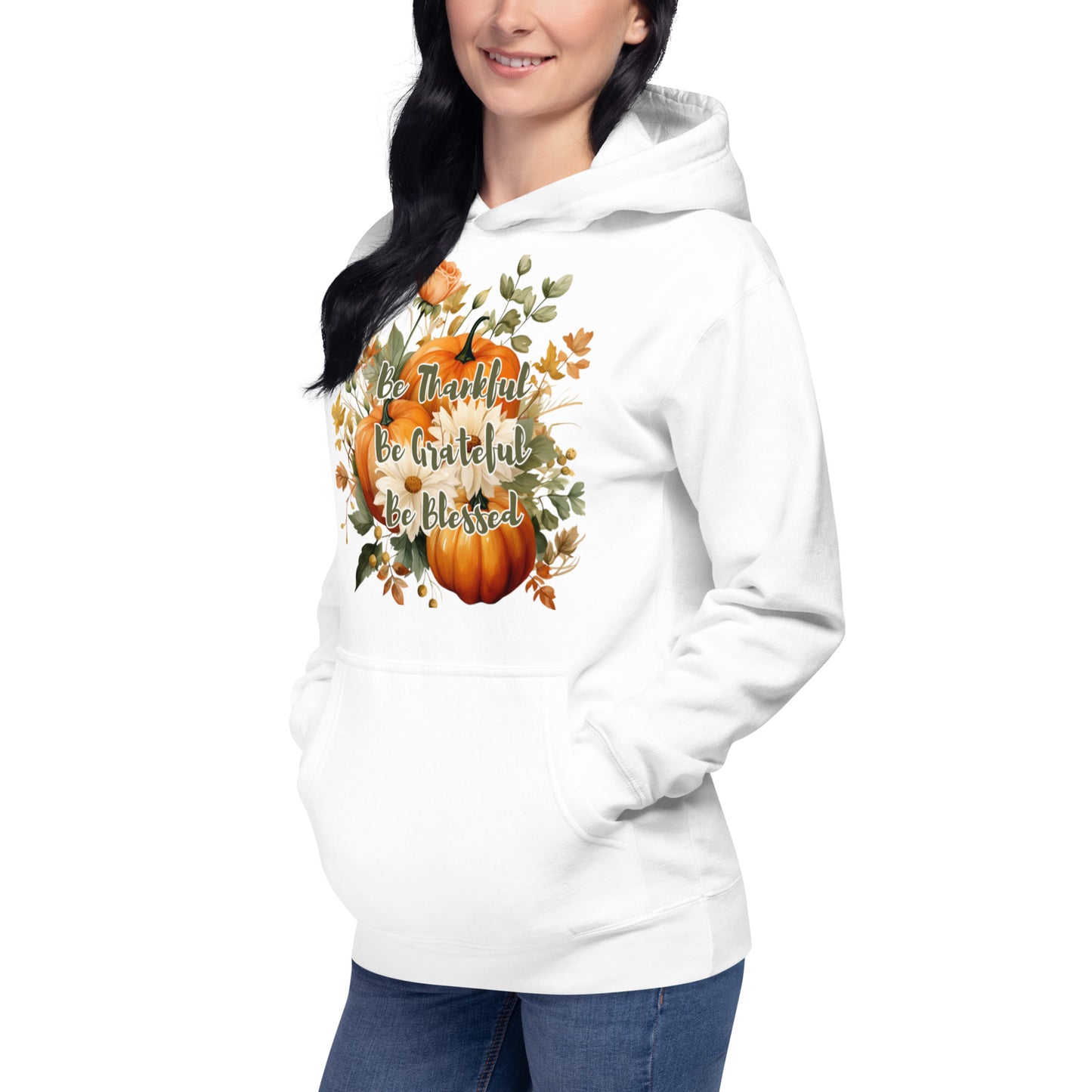 Thankful Grateful Blessed - Unisex Hoodie