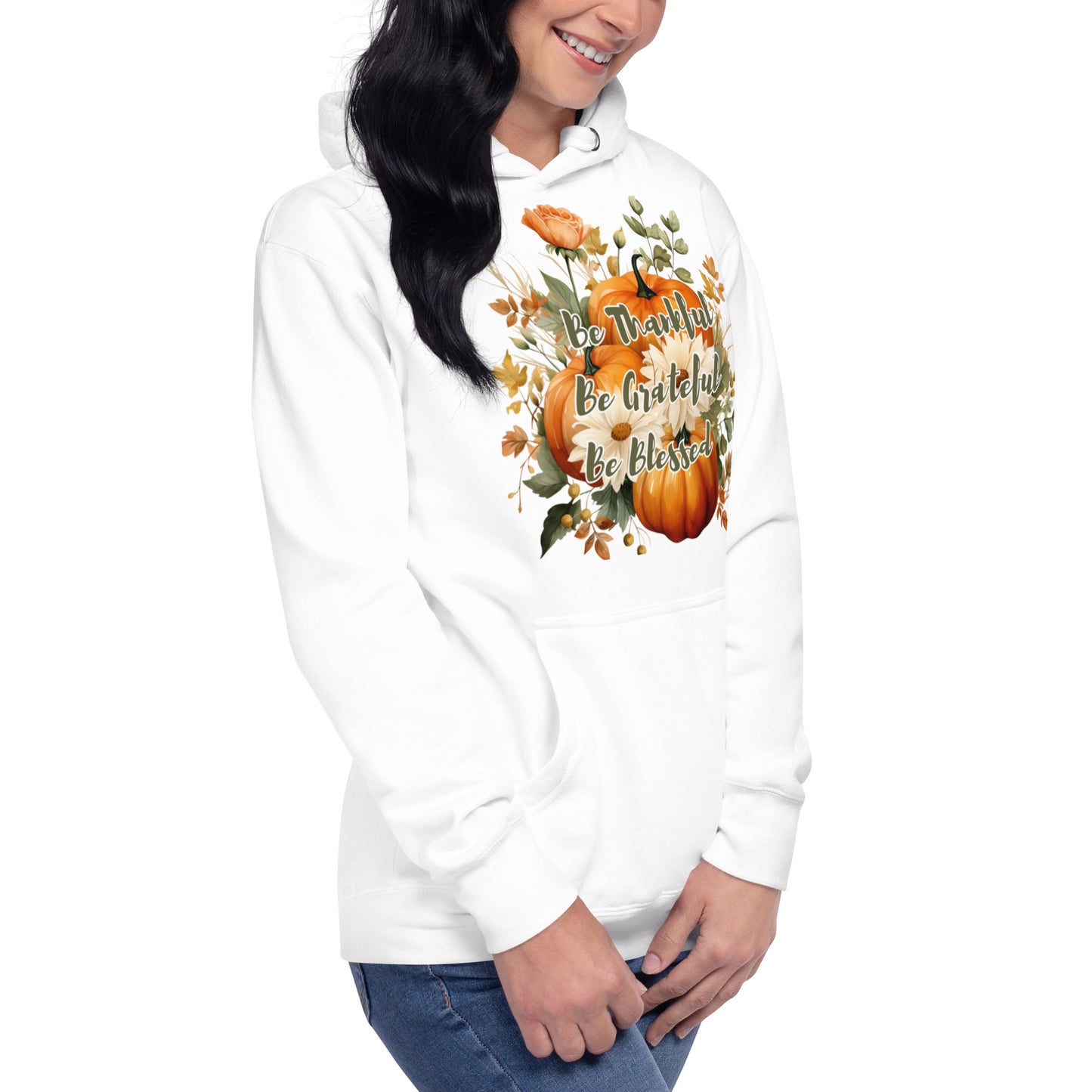 Thankful Grateful Blessed - Unisex Hoodie