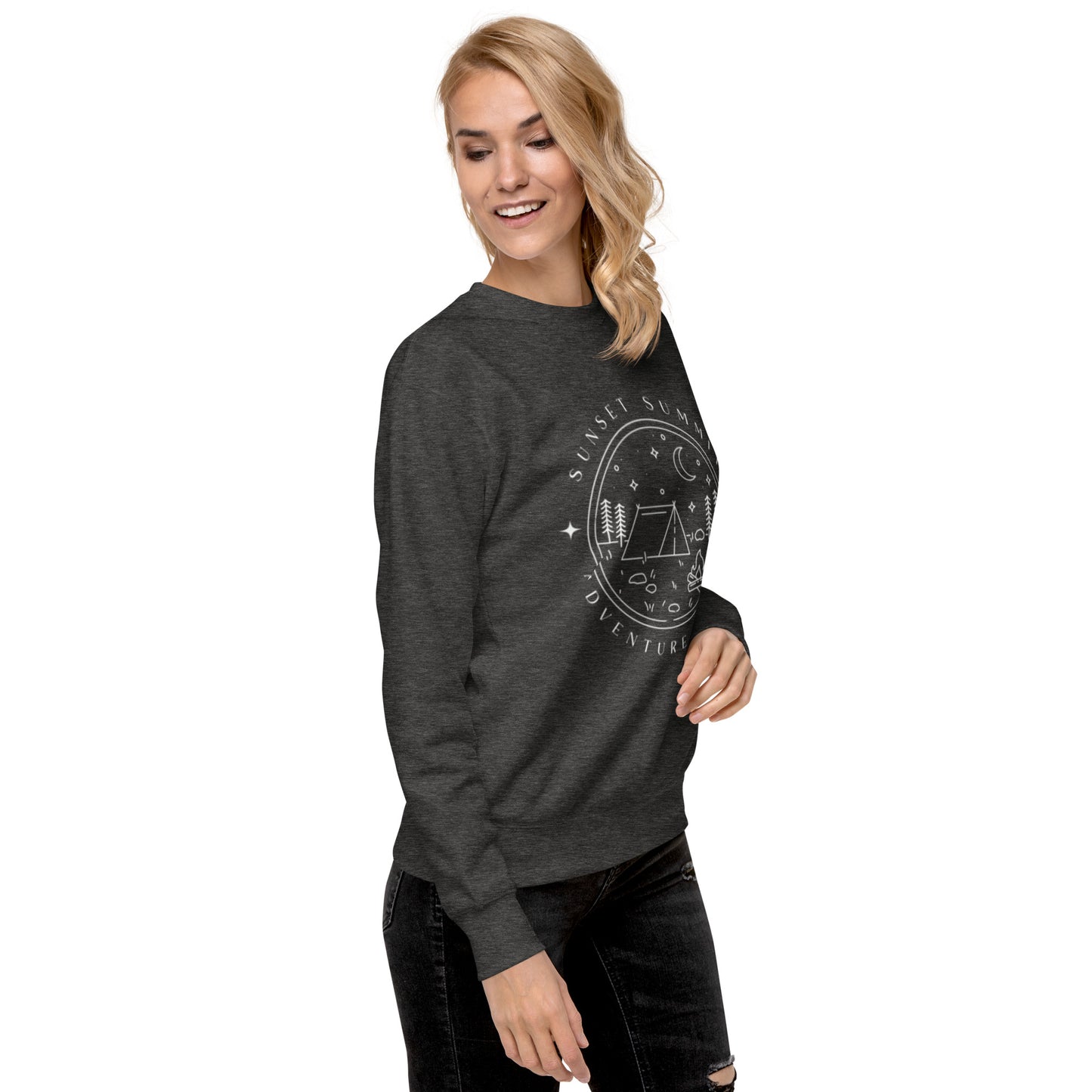 Sunset Summit - Unisex Premium Sweatshirt