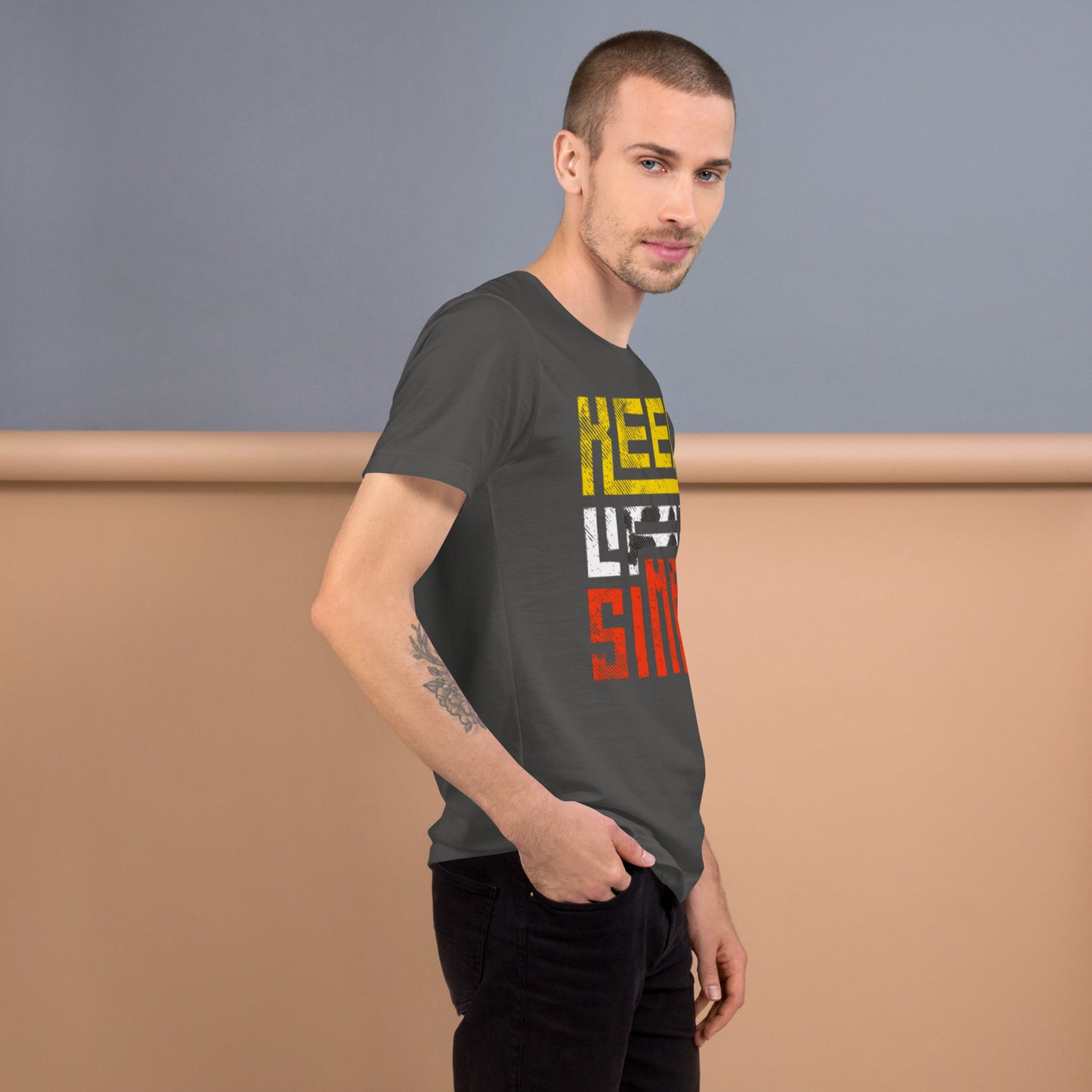 Keep Life Simple - Men's T-Shirt