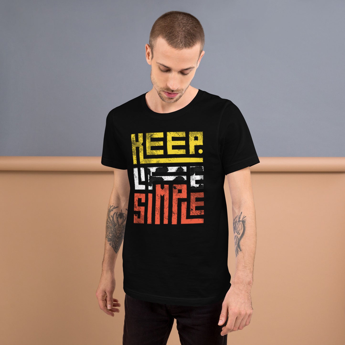 Keep Life Simple - Men's T-Shirt