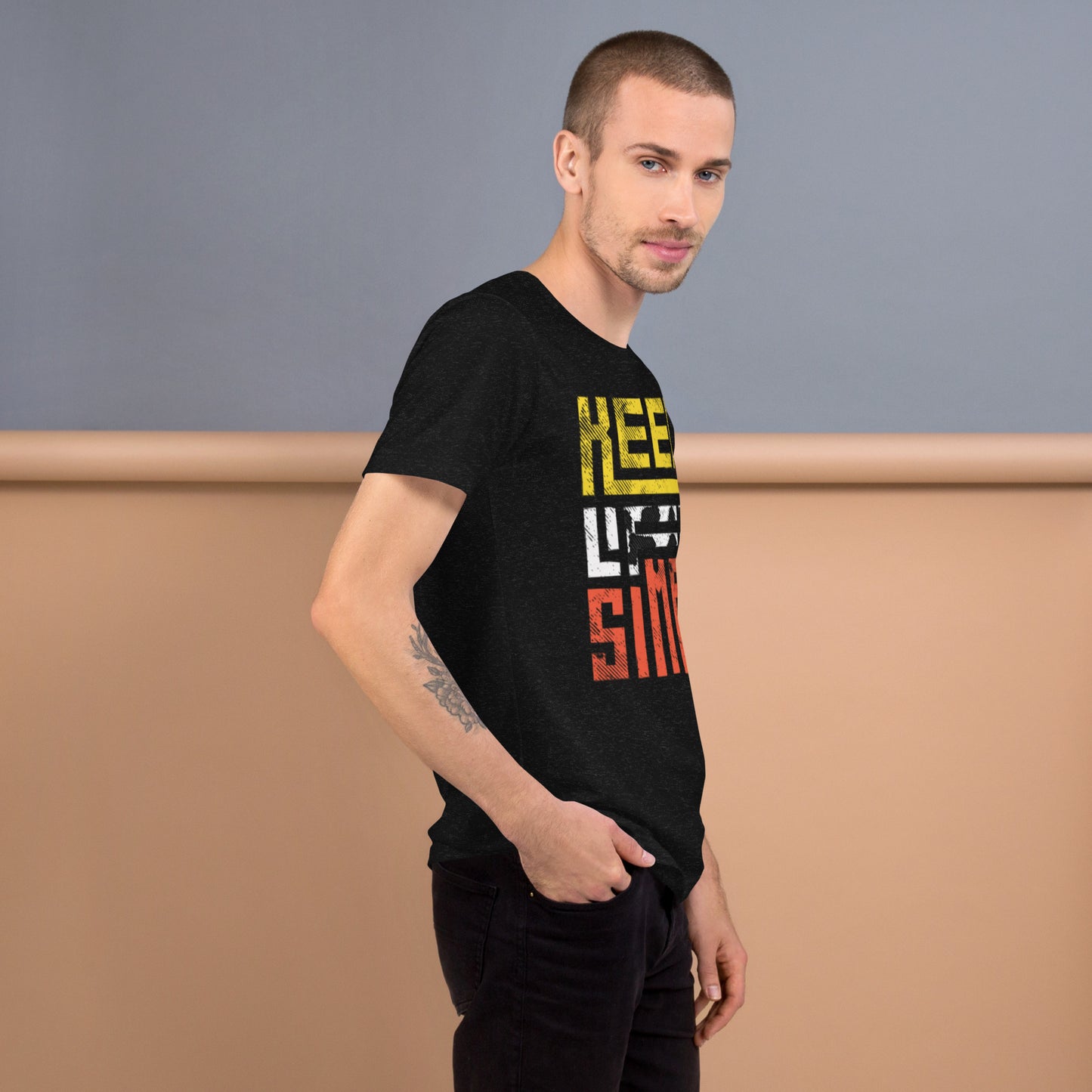 Keep Life Simple - Men's T-Shirt