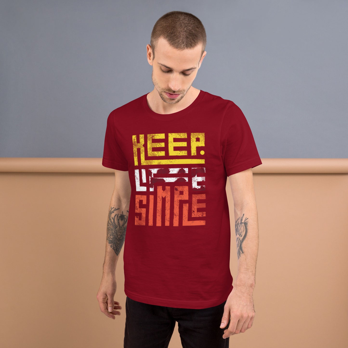 Keep Life Simple - Men's T-Shirt