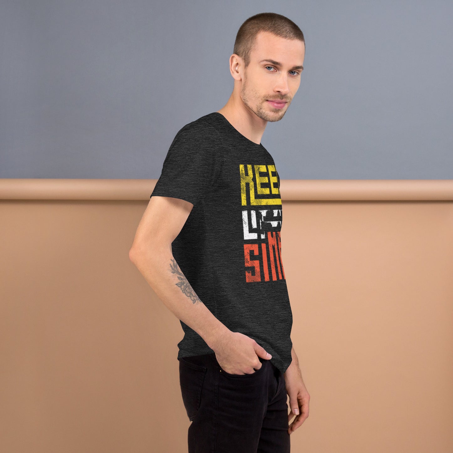 Keep Life Simple - Men's T-Shirt