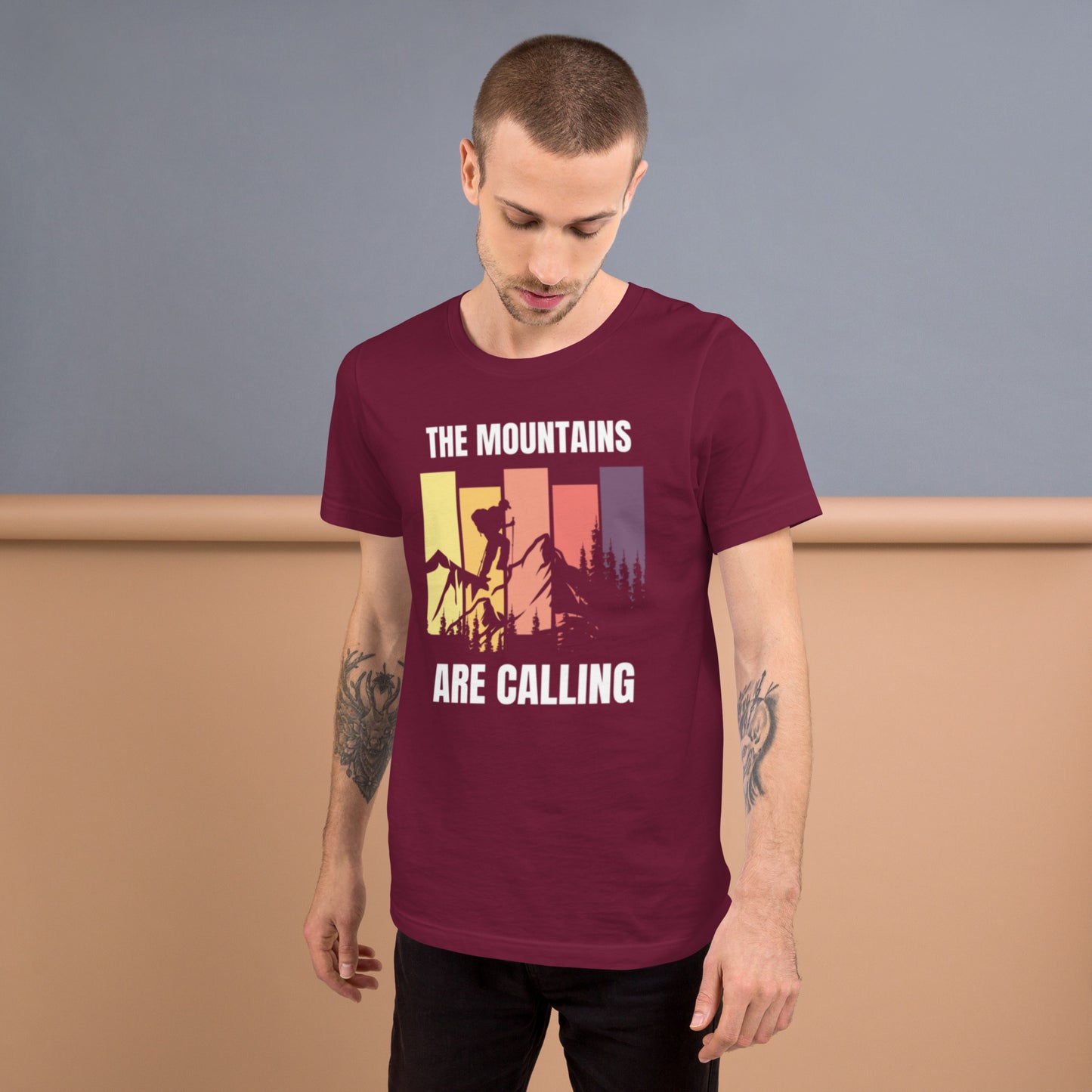 Mountains Are Calling - Men's Unisex t-shirt