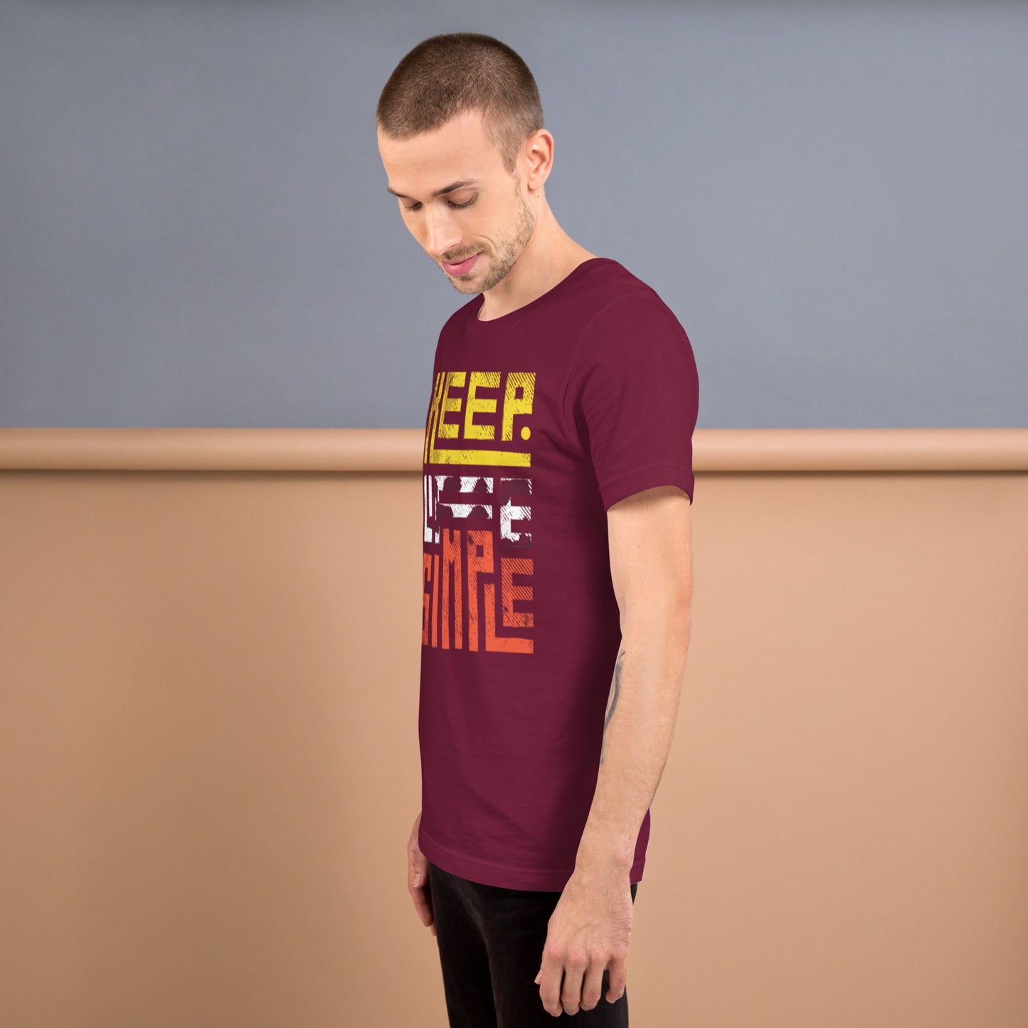 Keep Life Simple - Men's T-Shirt