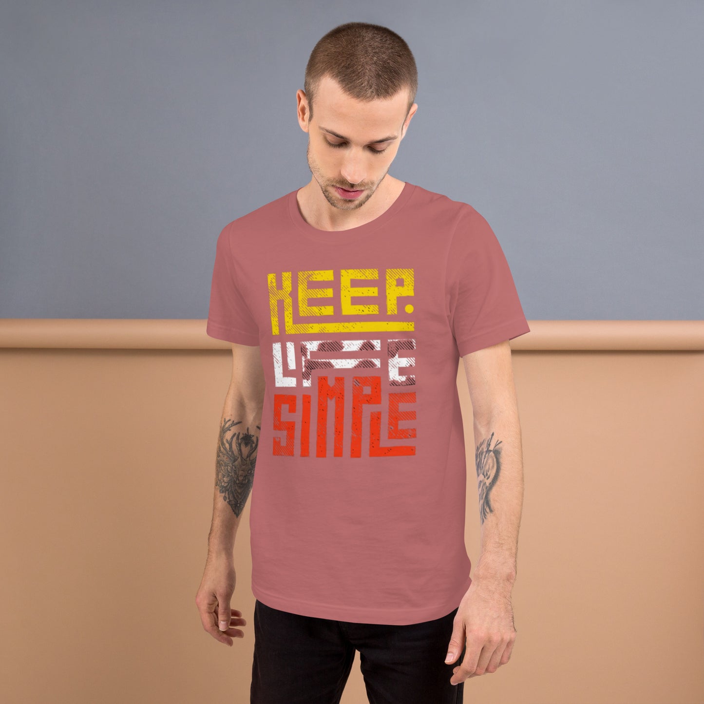 Keep Life Simple - Men's T-Shirt