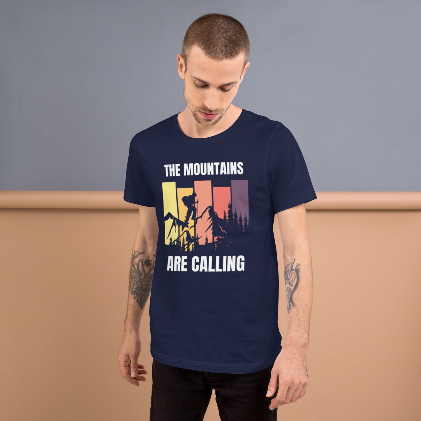 Mountains Are Calling - Men's Unisex t-shirt