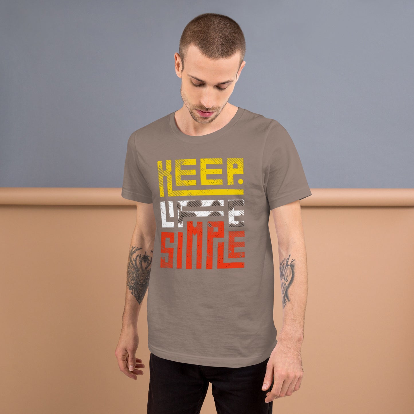 Keep Life Simple - Men's T-Shirt