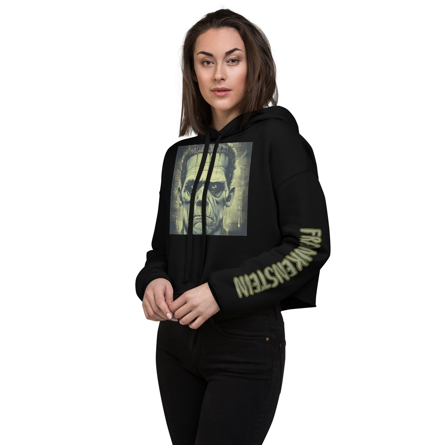 Frankenstein - Crop Hoodie