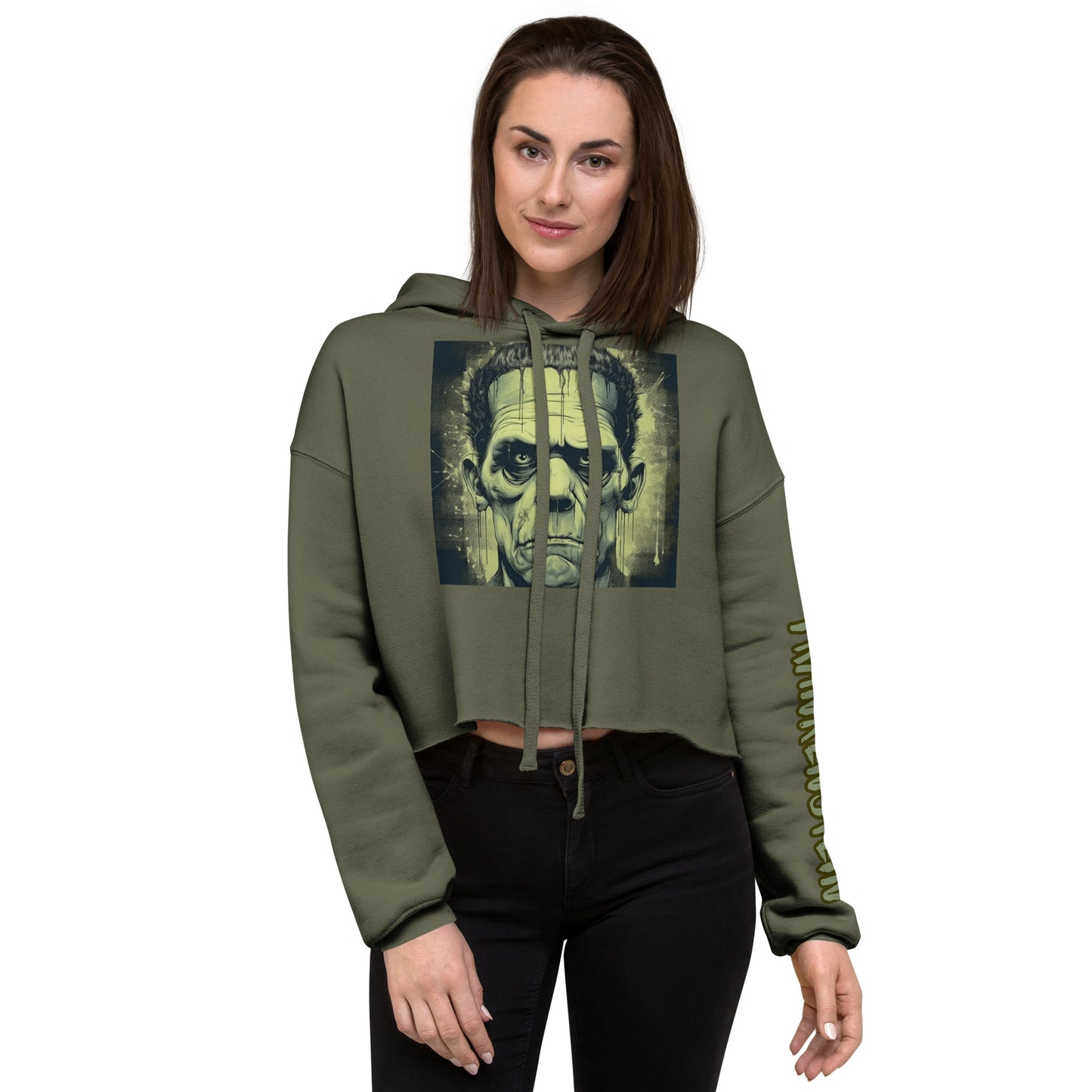 Frankenstein - Crop Hoodie