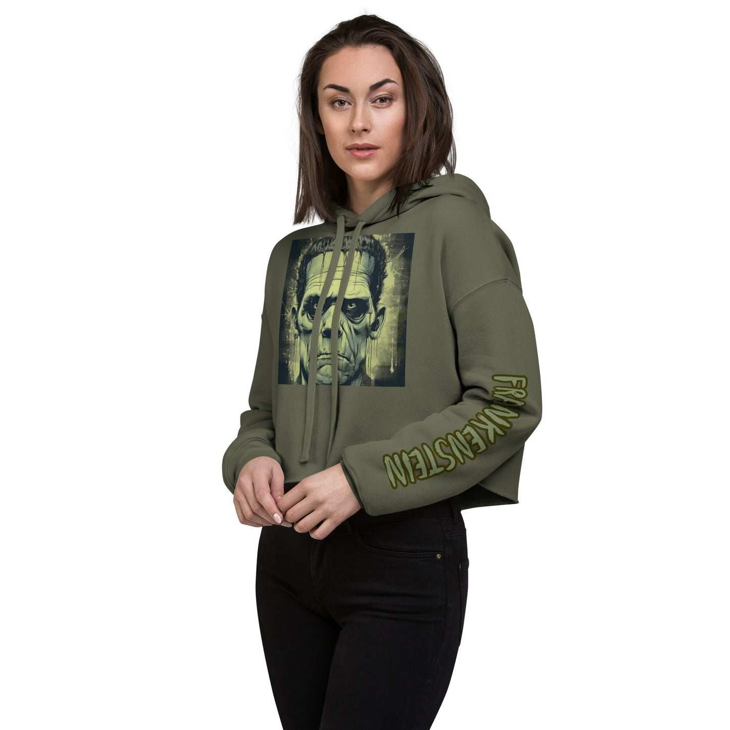 Frankenstein - Crop Hoodie