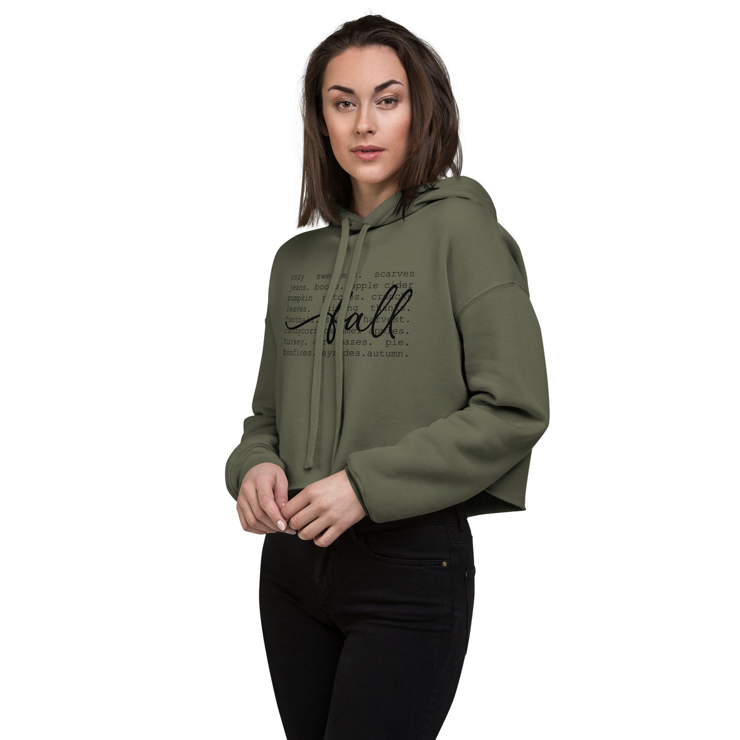 FALL - Crop Hoodie