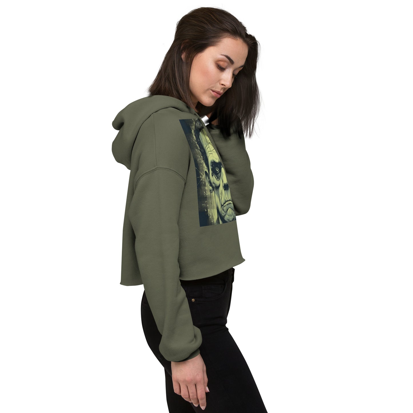 Frankenstein - Crop Hoodie