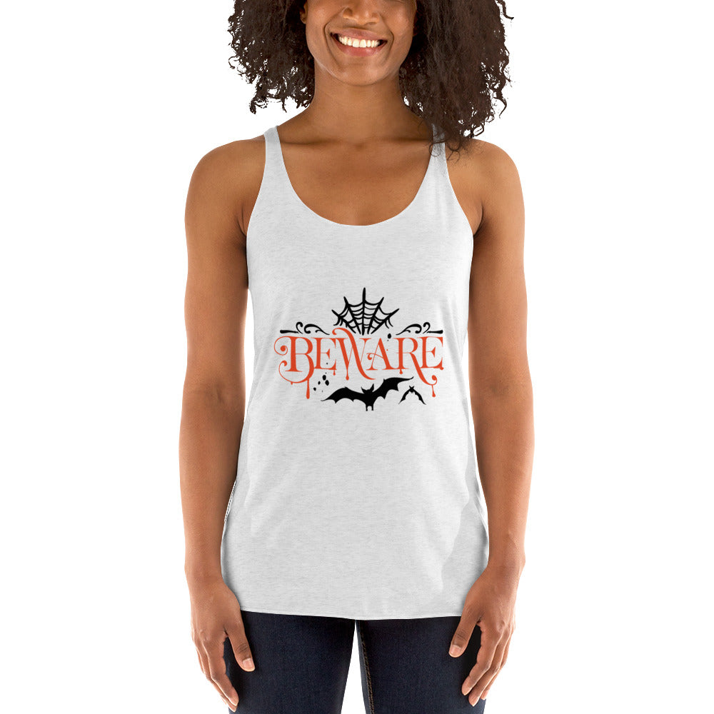 Beware - Women's Racerback Tank