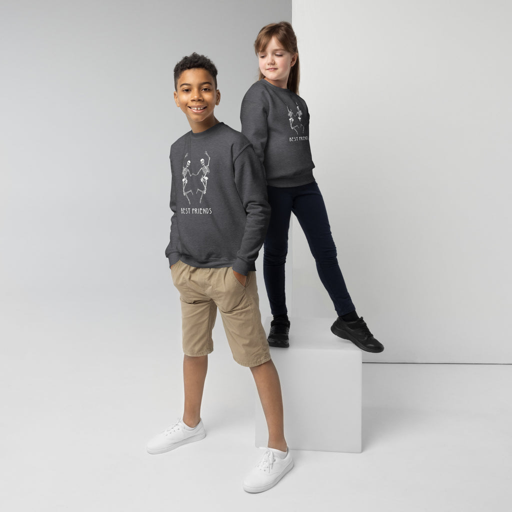 Best Friends - Youth Crewneck Sweatshirt Unisex