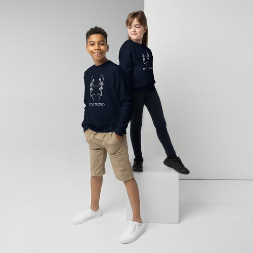 Best Friends - Youth Crewneck Sweatshirt Unisex