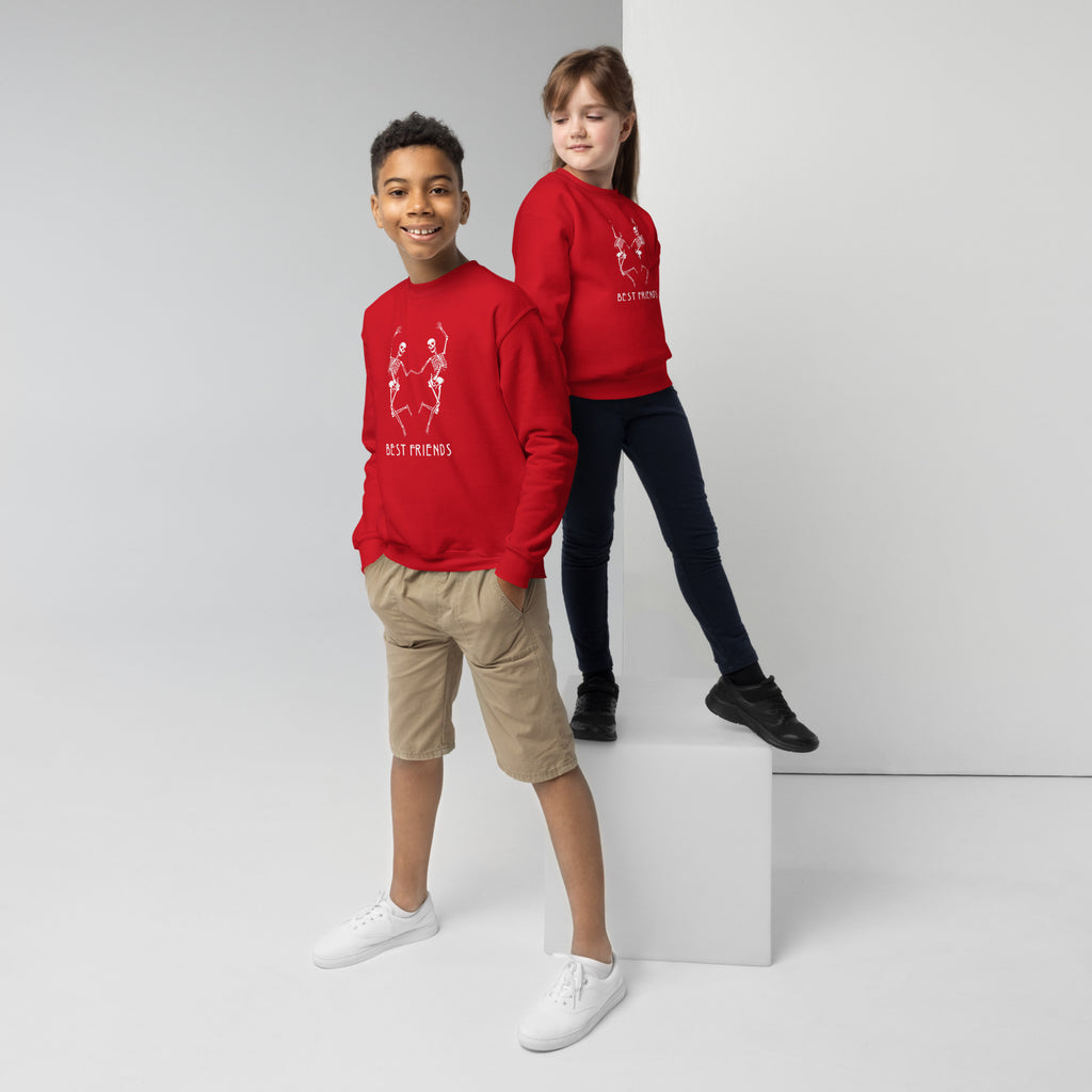 Best Friends - Youth Crewneck Sweatshirt Unisex