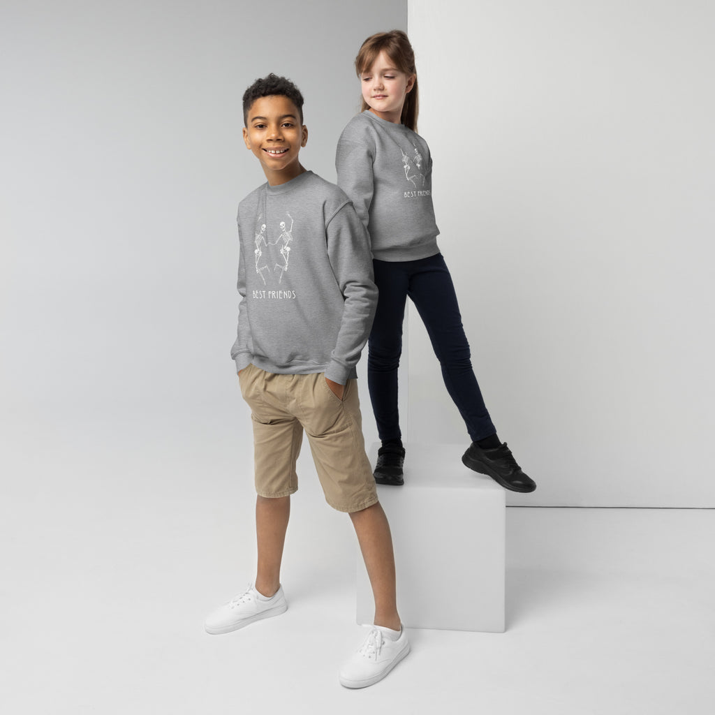 Best Friends - Youth Crewneck Sweatshirt Unisex